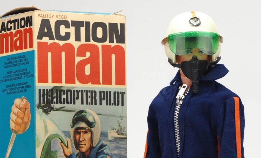 Action Man helicopter pilot