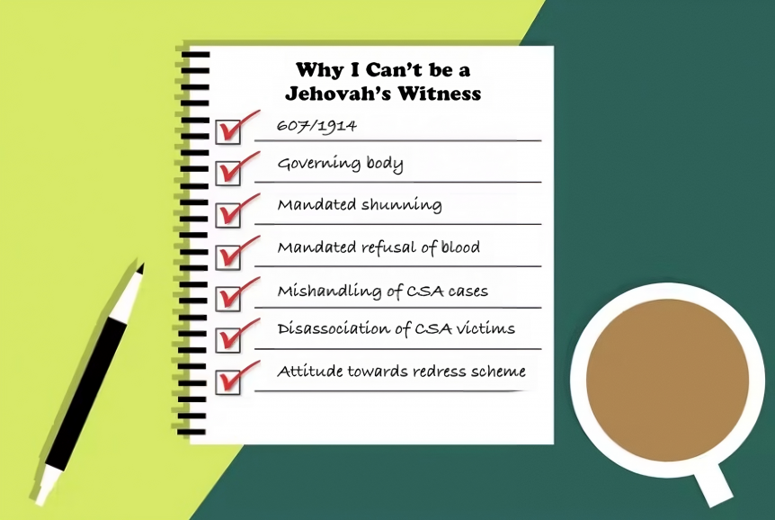Why I Can't Be a Jehovah's Witness